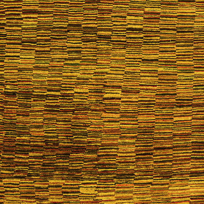 Abstract Yellow Modern Rug, abs4964yw