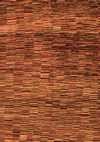 Abstract Orange Modern Rug, abs4964org