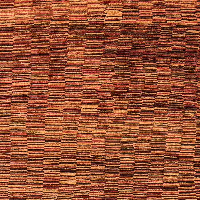 Abstract Orange Modern Rug, abs4964org