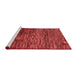 Modern Red Washable Rugs