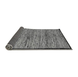 Sideview of Abstract Gray Modern Rug, abs4965gry