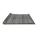 Sideview of Abstract Gray Modern Rug, abs4965gry