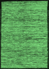 Abstract Emerald Green Modern Rug, abs4965emgrn