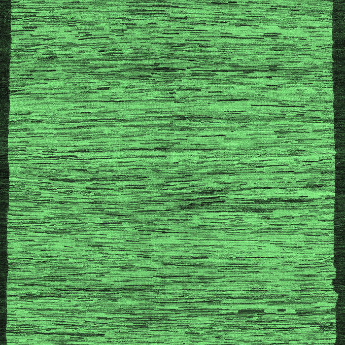 Abstract Emerald Green Modern Rug, abs4965emgrn