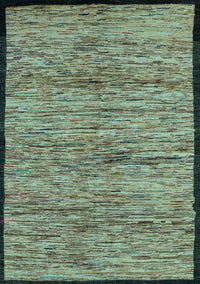 Abstract Light Blue Modern Rug, abs4965lblu