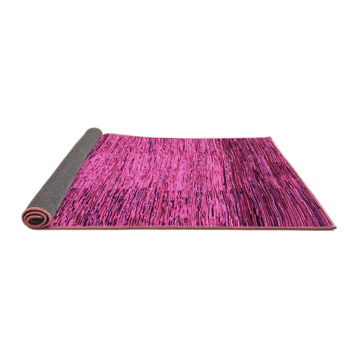 Sideview of Abstract Pink Modern Rug, abs4966pnk