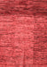 Abstract Red Modern Area Rugs