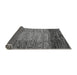 Sideview of Abstract Gray Modern Rug, abs4966gry