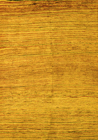 Abstract Yellow Modern Rug, abs4967yw