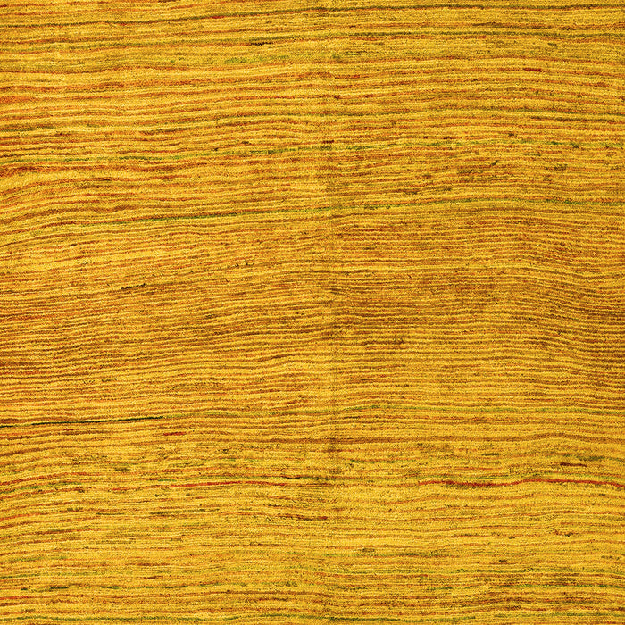 Abstract Yellow Modern Rug, abs4967yw