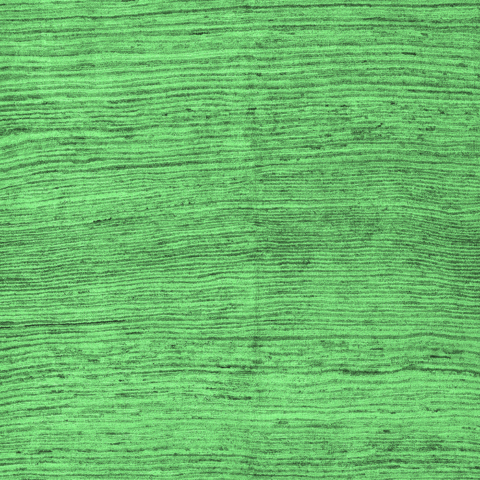 Machine Washable Abstract Emerald Green Modern Area Rugs, wshabs4967emgrn