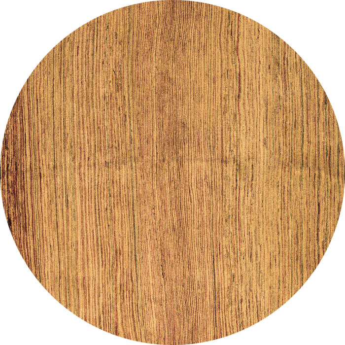Round Machine Washable Abstract Brown Modern Rug, wshabs4967brn