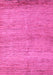 Machine Washable Abstract Pink Modern Rug, wshabs4967pnk