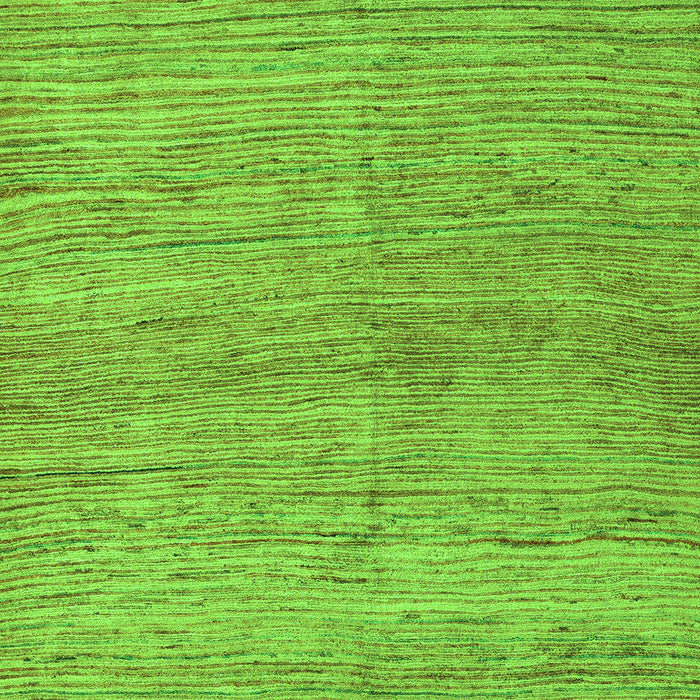 Machine Washable Abstract Green Modern Area Rugs, wshabs4967grn