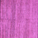 Square Abstract Purple Modern Rug, abs4968pur