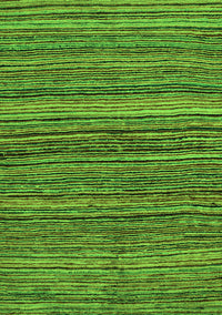 Abstract Green Modern Rug, abs4969grn