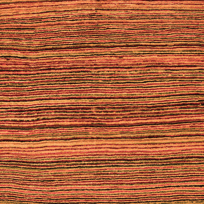 Machine Washable Abstract Orange Modern Area Rugs, wshabs4969org