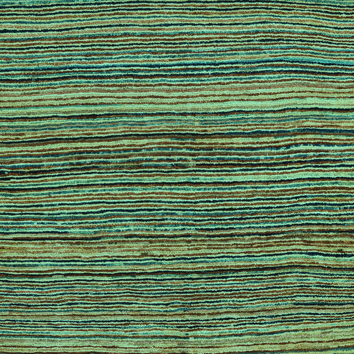 Abstract Turquoise Modern Rug, abs4969turq