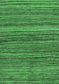 Abstract Emerald Green Modern Rug, abs4969emgrn