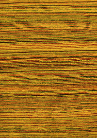 Abstract Yellow Modern Rug, abs4969yw