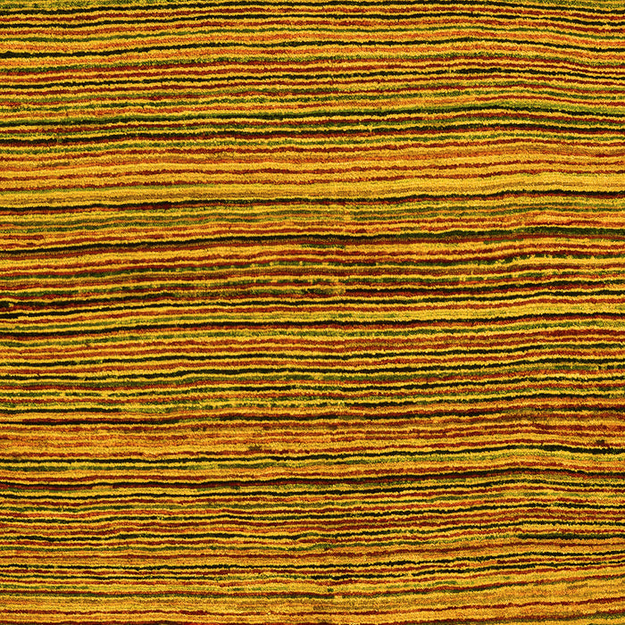 Abstract Yellow Modern Rug, abs4969yw
