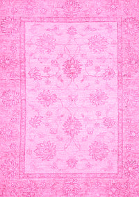 Oriental Pink Traditional Rug, abs496pnk