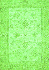 Oriental Green Traditional Rug, abs496grn