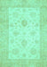 Oriental Turquoise Traditional Rug, abs496turq