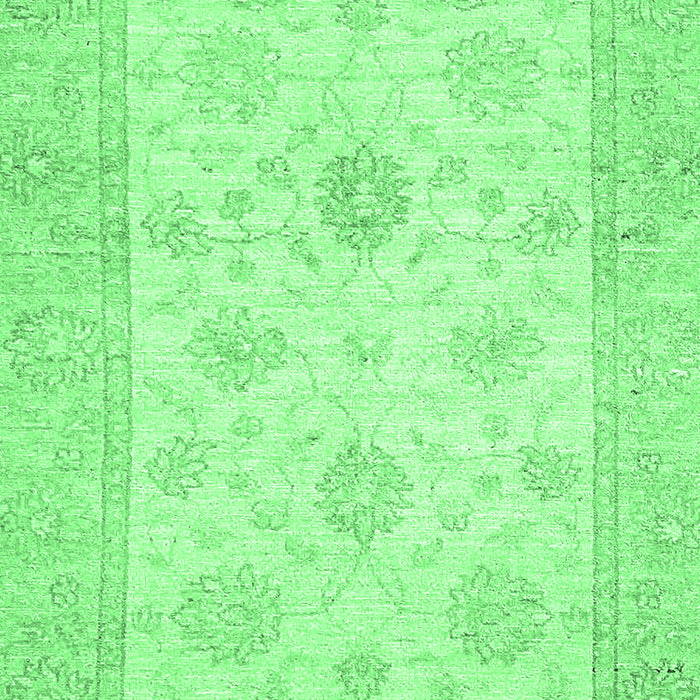 Oriental Emerald Green Traditional Rug, abs496emgrn