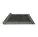 Sideview of Abstract Gray Modern Rug, abs4970gry