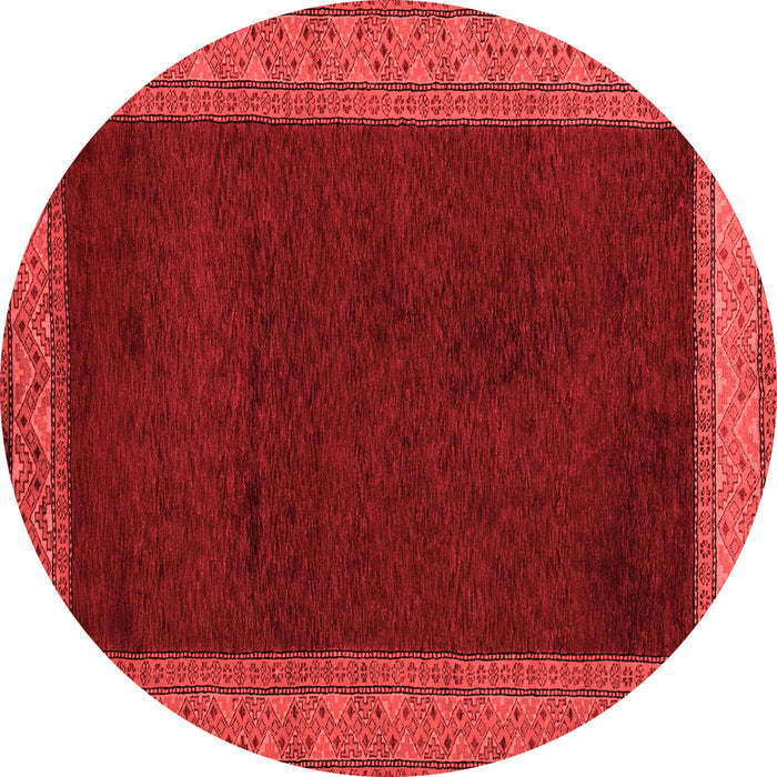 Abstract Red Modern Rug, abs4970red