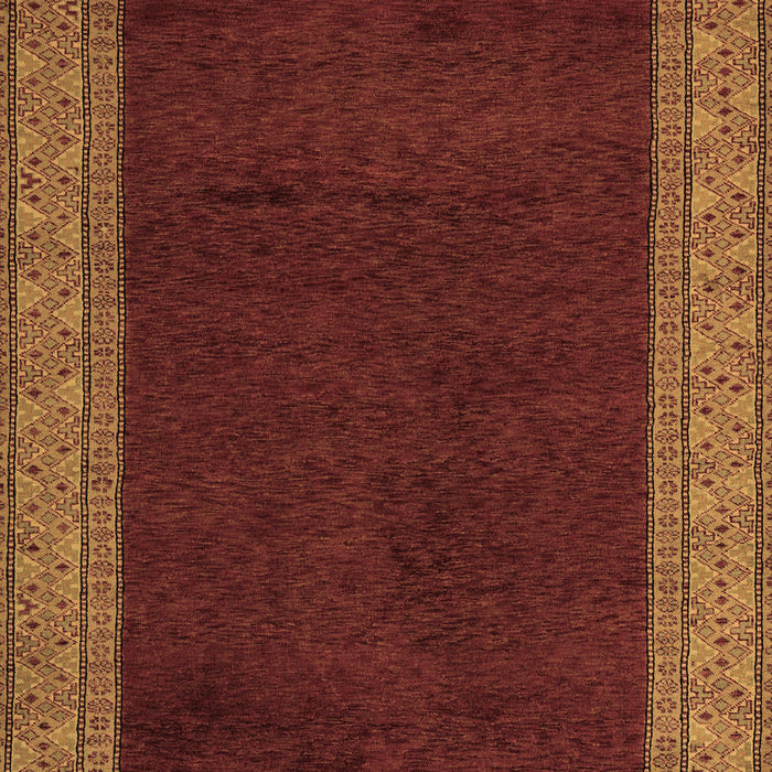 Machine Washable Abstract Brown Modern Rug, wshabs4970brn