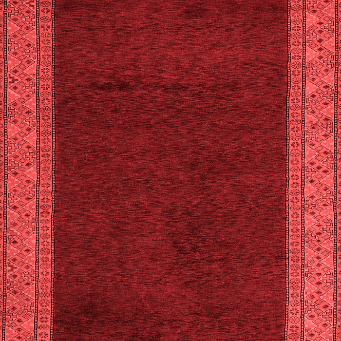 Machine Washable Abstract Red Modern Rug, wshabs4970red