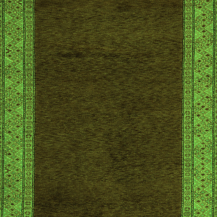 Machine Washable Abstract Green Modern Area Rugs, wshabs4970grn
