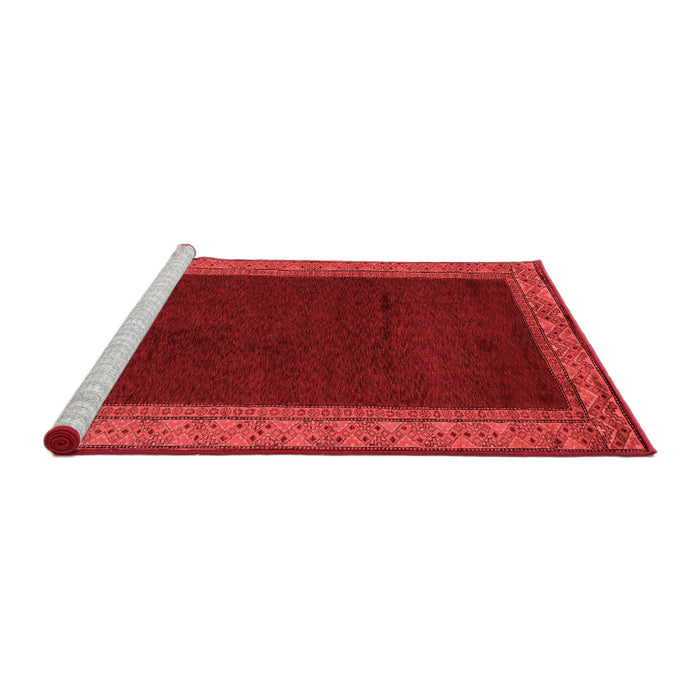 Modern Red Washable Rugs