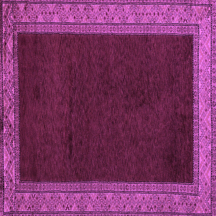 Square Machine Washable Abstract Purple Modern Area Rugs, wshabs4970pur
