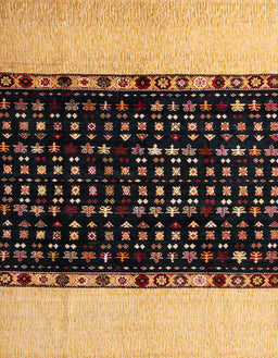 Abstract Orange Modern Rug, abs4971