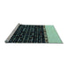 Sideview of Machine Washable Abstract Light Blue Modern Rug, wshabs4971lblu