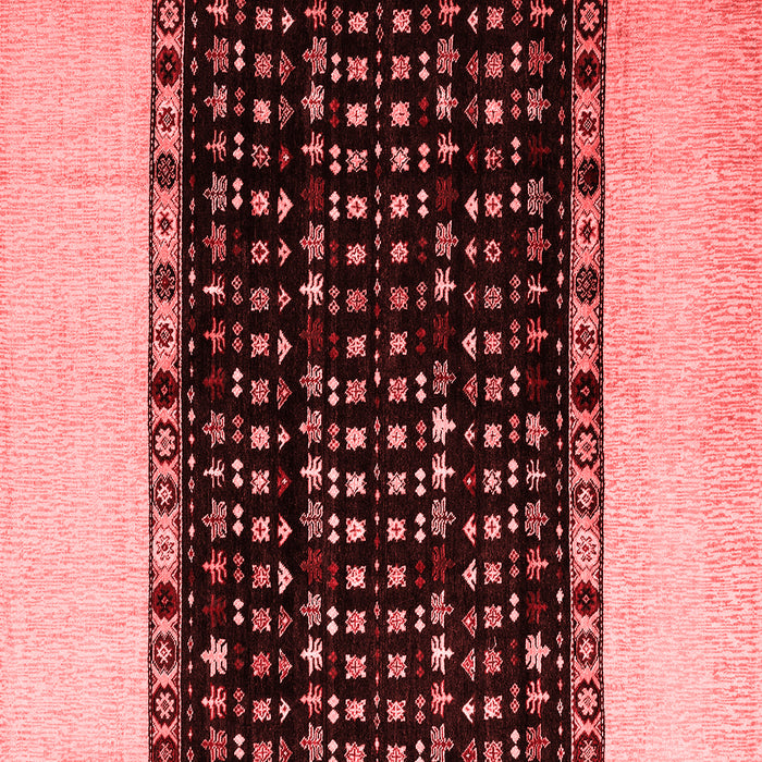 Abstract Red Modern Rug, abs4971red