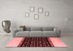 Modern Red Washable Rugs