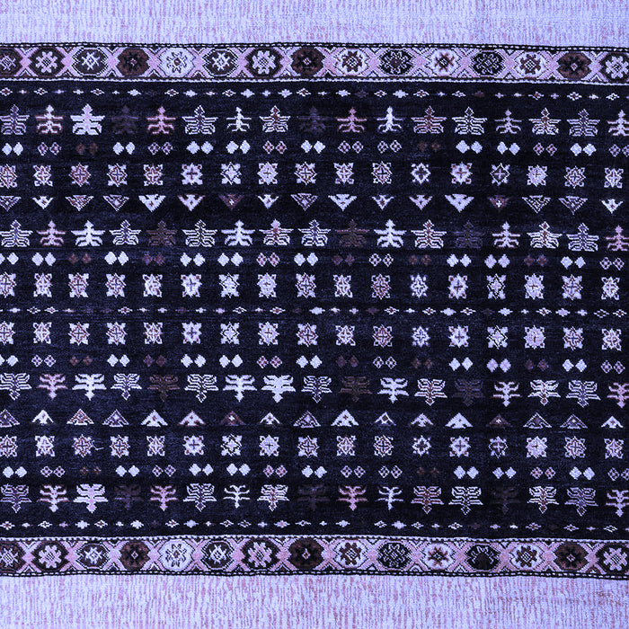 Abstract Blue Modern Rug, abs4971blu