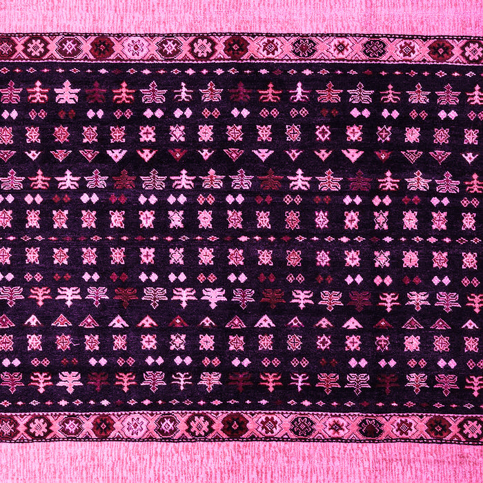 Machine Washable Abstract Pink Modern Rug, wshabs4971pnk
