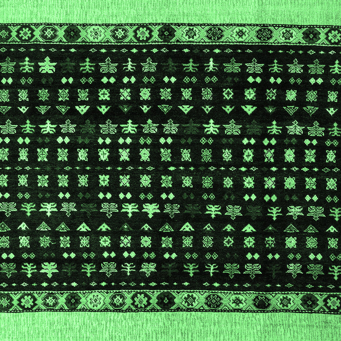 Abstract Emerald Green Modern Rug, abs4971emgrn