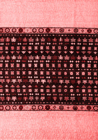 Abstract Red Modern Rug, abs4971red