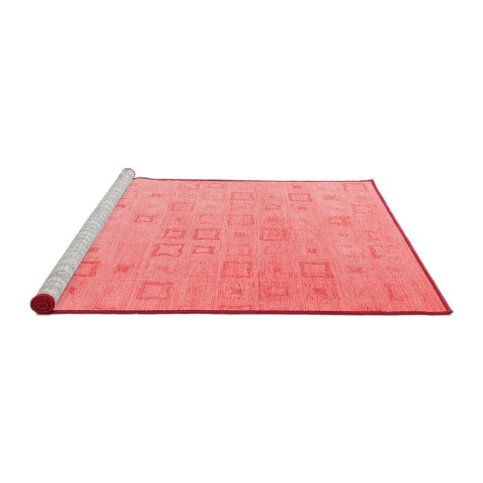 Modern Red Washable Rugs
