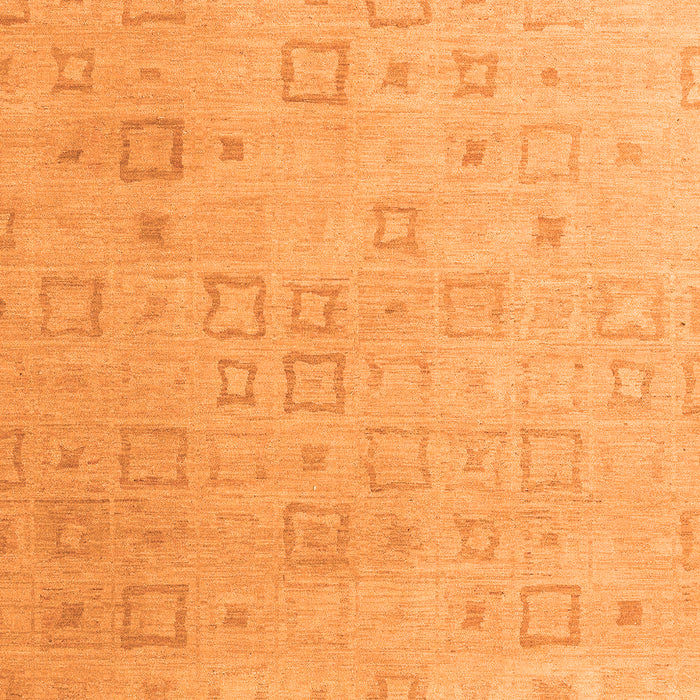 Solid Orange Modern Rug, abs4972org