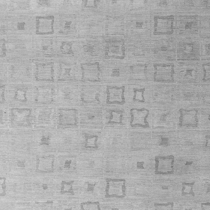 Machine Washable Solid Gray Modern Rug, wshabs4972gry