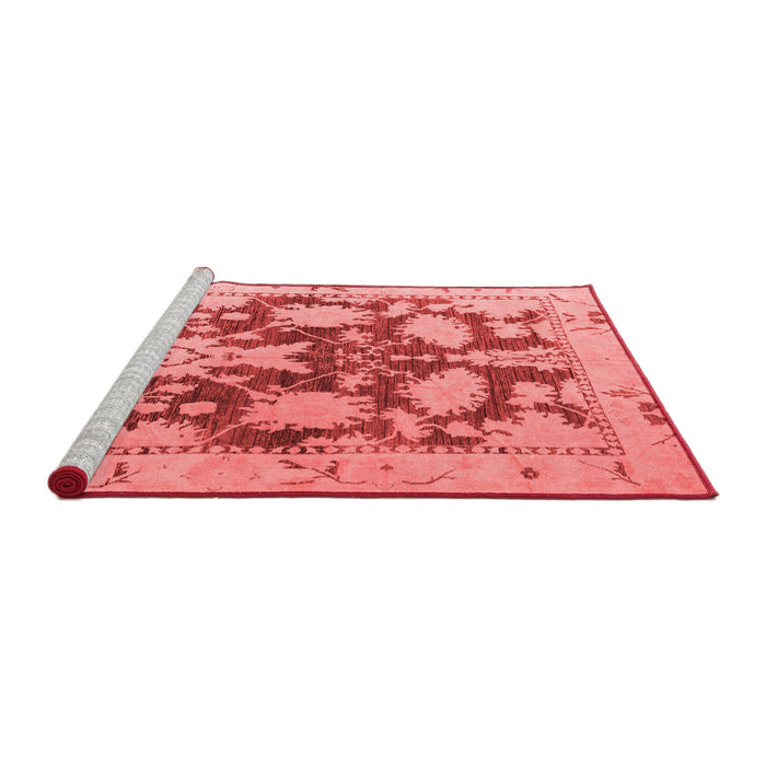 Modern Red Washable Rugs