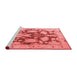 Modern Red Washable Rugs