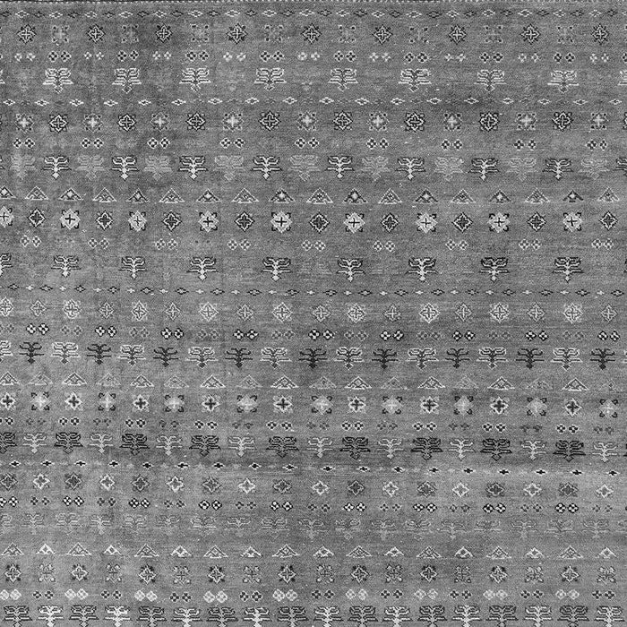 Machine Washable Abstract Gray Modern Rug, wshabs4974gry